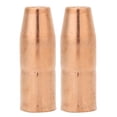 thumbnail image 1 of Boquilla de pistola de soldar MIG, 2 uds., 169726, 5/8 pulgadas, para pistola Miller M25/M40 Hobart MIG, 1 of 11
