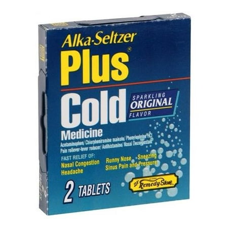 6 Pack Lil Drug Store Alka-Seltzer Plus Cold Formula 2 Tablets (Best Way To Plug Drugs)
