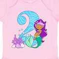 thumbnail image 4 of Inktastic Second Birthday Mermaid Girls Baby Bodysuit, 4 of 5
