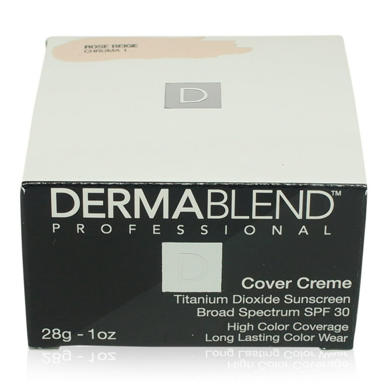 Cover Creme Full Coverage SPF 30 - 10C Rose Beige by Dermablend for Women -  1 oz Foundation 