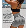 thumbnail image 4 of Vaslanda Booty Shorts for Women Workout Shorts Brazilian Textured Butt Lift Gym Shorts, 4 of 6