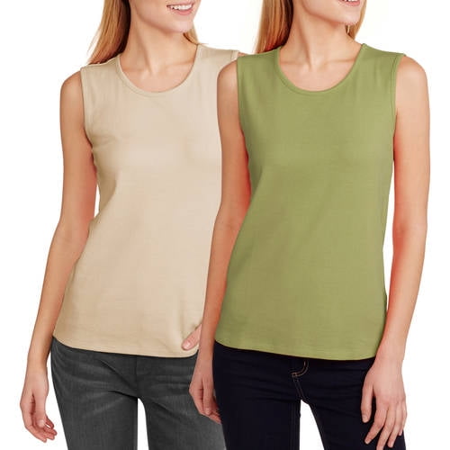 White Stag Ws Ladies Layering Tank 2pcs Pack - Walmart.com
