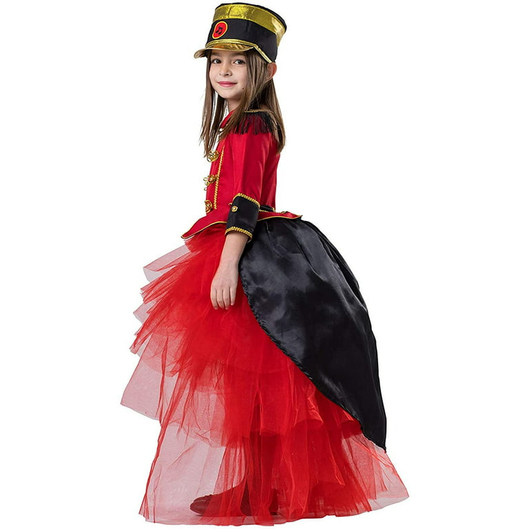  Dress Up America Disfraz de banda de Majorette, disfraz de  cascanueces para niñas, uniforme de soldado de juguete para niños : Ropa,  Zapatos y Joyería