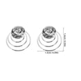 thumbnail image 2 of WASHWEPE 12pcs Silver Rhinestone Accessories for Cute Hair Accessories for Women, 2 of 6