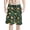 Banana Palm Tree Print, variant on Banana Palm Tree Print Men's Swim Trunks, Drawstring Men's Swim Board Shorts Personalized Lightweight Men's Board Shorts for Pool Beach