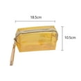 thumbnail image 2 of Bolsa de maquillaje transparente portátil para baño, vacaciones y organización, 2 of 5