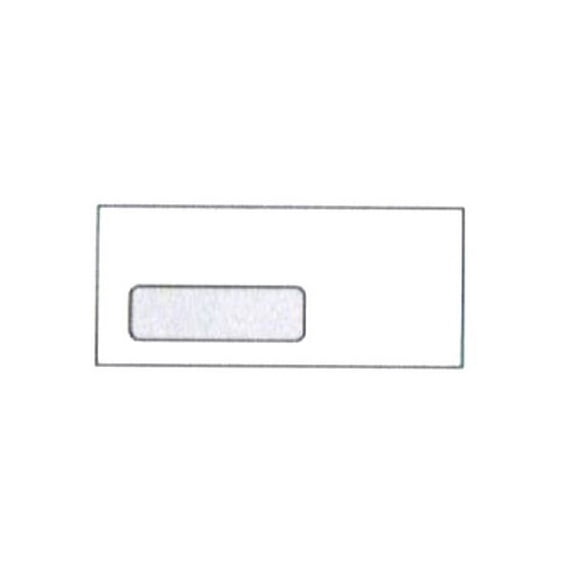 No. 10-1/2 Side Seam Window Envelopes, 4-1/2" x 9-1/2", Western Sulphite® 24-lb White Wove with Vellum Finish, SFI Certified - Box of 500 Envelopes