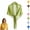 Green, variant on Women Crochet Knitted Triangle Shawl Wrap, Breathable Lightweight Sheer Scarf, Ice Silk Fabric, Summer Sun Protection Office & Evening Dress Cover Up Shawls