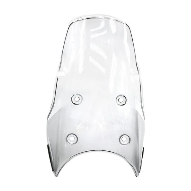 Protector de parabrisas para motocicleta Accesorios para motocicleta Protección de parabrisas delantero Claro