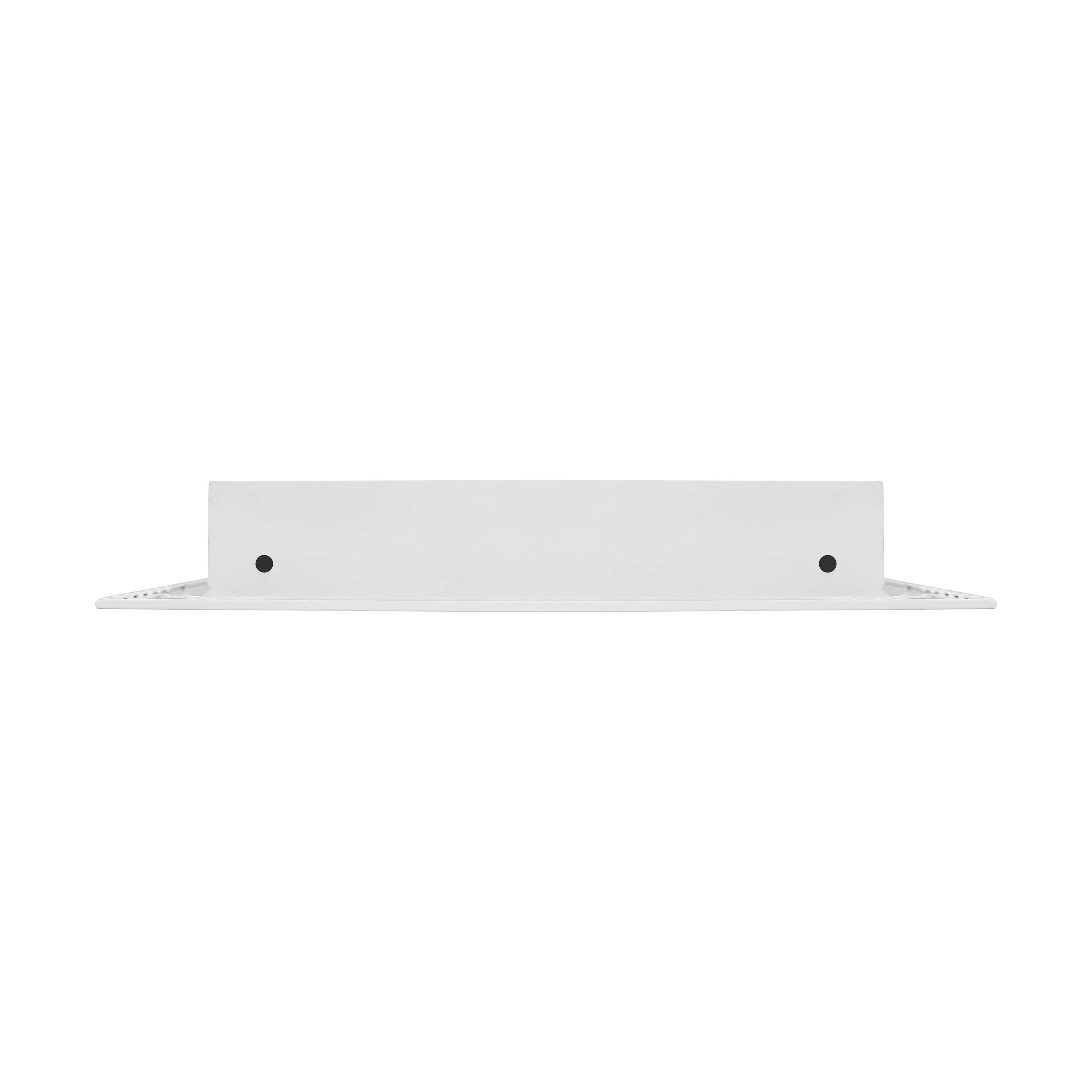 BUILDMART - 22x10 Modern AC Vent Cover - Decorative White Aluminum Air Vent - Standard Linear Slot Diffuser - Heating and Cooling Register Grille for Ceiling, Walls & Floors - Texas Buildmart