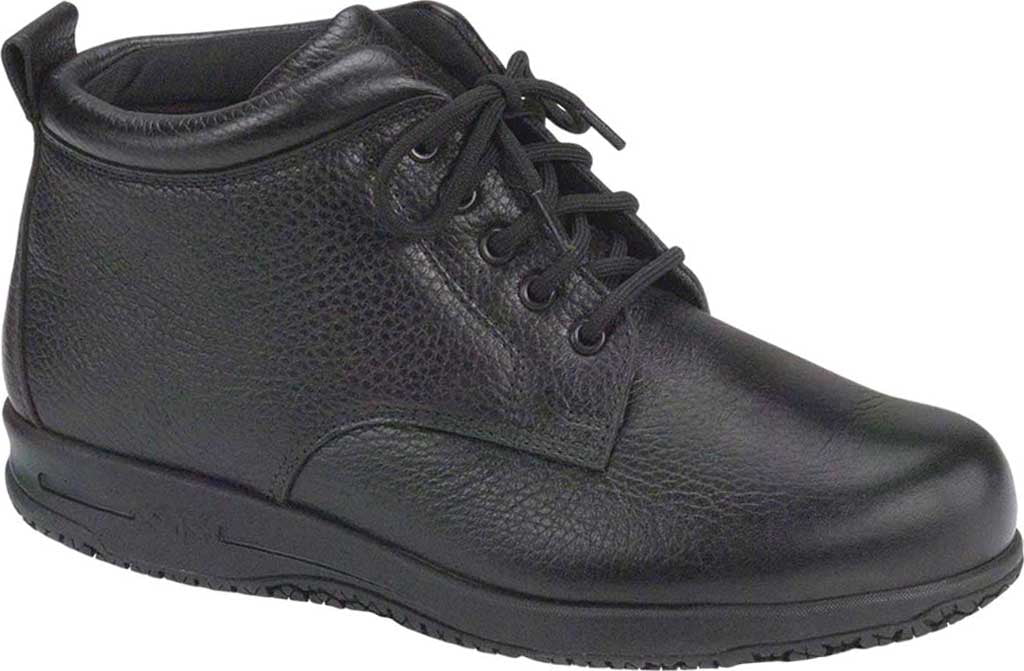 Women's SAS Alpine Non Slip Ankle Boot Black Leather 7.5 WW
