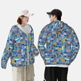 thumbnail image 4 of Vsdgher Sweat à Capuche Adulte Imprimé Poisson Mignon pour Hommes Femmes, Manches Longues Protection Solaire Pêche pour Course Natation-Moyen, 4 of 7