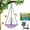 Purple, variant on Hanging Solar Bird Bath Fountain – Solar Powered Cascading Outdoor Water Fountain with Glass Bowl, Hummingbird Bath for Garden Yard Decor(Blue)