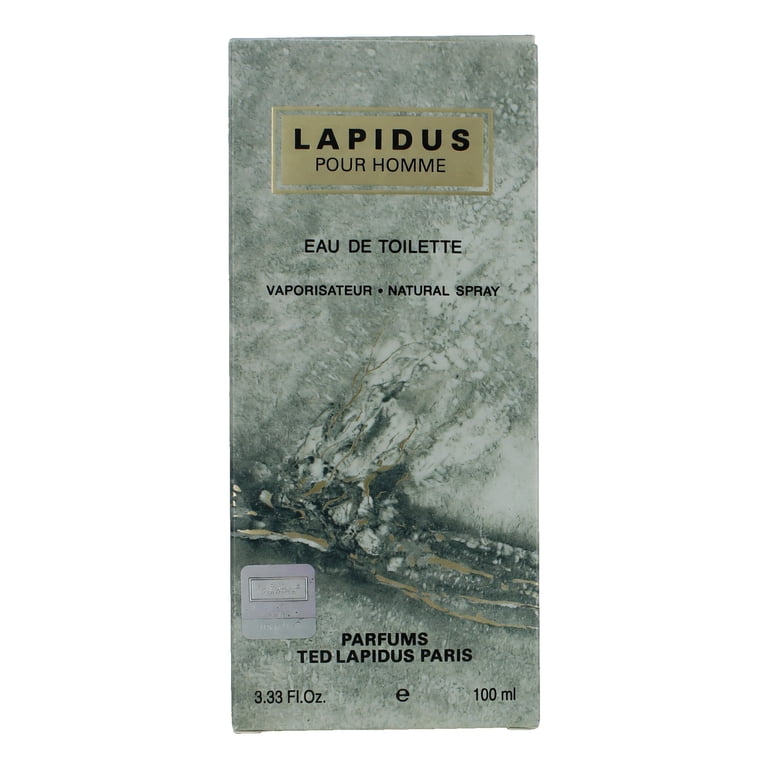 Ted Lapidus LAPIDUS Perfume: Eau De Toilette Spray for Men, 3.4 oz 