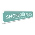 thumbnail image 3 of The Shoreside Porch Novelty Decor, Metal Wall Sign - 4x18 Inches, 3 of 4