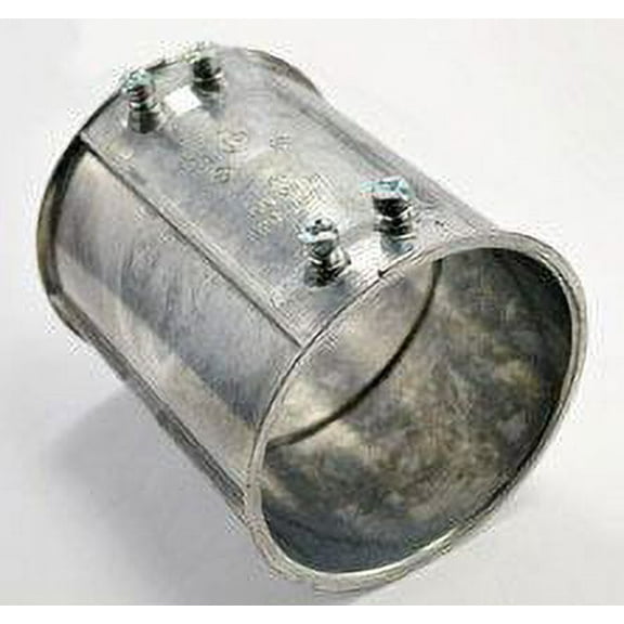 Bridgeport Fittings 248-DC, EMT Coupling, 3-1/2In Set Screw Cplg. Zinc, 1 PC