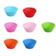 thumbnail image 2 of 50 piezas de moldes de silicona reutilizables para hornear magdalenas, magdalenas, moldes para cocinar, 7 cm, 2 of 15