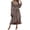 Dot Light Khaki Leopard, variant on Womens Dresses Summer V Neck Floral High Waist Ruffle Wedding Guest Cocktail Boho Spring Long Sleeve Dress