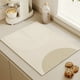 thumbnail image 5 of Tapete de Diatomita para Encimera - Tapete Antideslizante para Secar Platos (15,74 X 11,81 Pulgadas), Resistente Al Calor y Absorbente, Tapete Absorbente de Agua con Reverso de Goma Beige para Proteg, 5 of 6