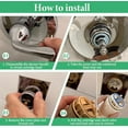 thumbnail image 5 of Single Function Pressure Balance Cartridge Replacement for RP70538/ RP73625, Shower Cartridge Compatible with Peerless and Delta Single Handle Tub and Shower Faucet (Check Valve Included), 5 of 5