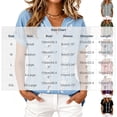 thumbnail image 2 of cocolona Womens Summer Linen V Neck Tops Short Sleeve Embroidery Shirts Trendy Casual Loose Blouses, 2 of 7