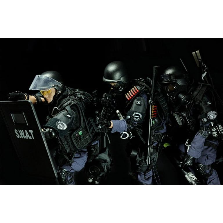 12 inch 1/6 Scale SWAT Riot Action Figure Model Toy