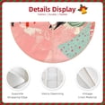 thumbnail image 3 of Daiia Colorful Cat With Flowers Drawing Merry Christmas Tree Skirt , Xmas Large Lace-up Tree Skirt, Santa Snowflakes Rustic Home Decorations New Year Party Farmhouse Decor-36", 3 of 6
