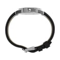 thumbnail image 4 of Timex Men's Easy Reader Date Black/Silver/White 35mm Casual Watch, Leather Strap, 4 of 7