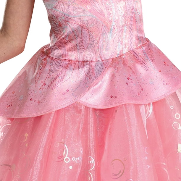 strapless open back dress Glinda Dancing Through Life Dress Deluxe Child Costume – Pure Costumes main image 1