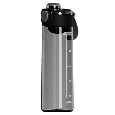 

Water Bottle 20oz Plastic: Flip Top Lid Drink Bottle Sports Bottle with Filter