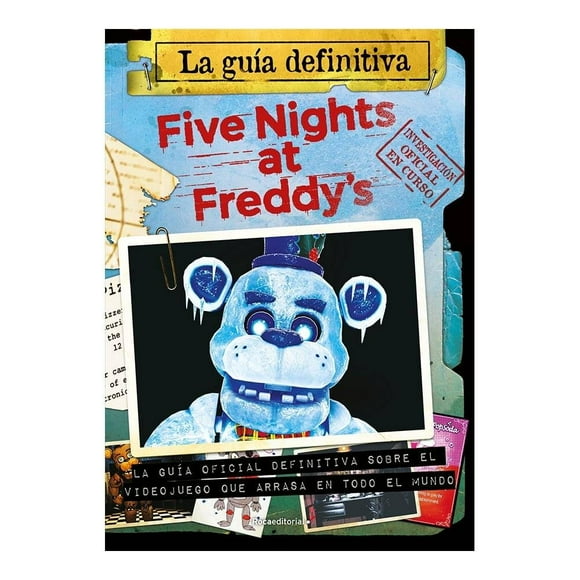Five Nights At Freddys Guía Definitiva Roca Infantil y Juvenil Scott Cawthon