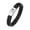 19cm-B, variant on Initial Bracelets for Men Letter A-Z Handmade Bead Braided Wrist Adjustable Black Double-layer Name Simple Stainless Steel Personalized Cuff Capital Monogram Gifts Jewelry 19cm-Q