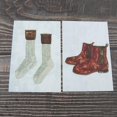 thumbnail image 2 of Kit de accesorios de fotografía de papel de de pared Prettyia varios Botas Baoblaze Ilustración de papel de la tarjeta de pared, 2 of 8