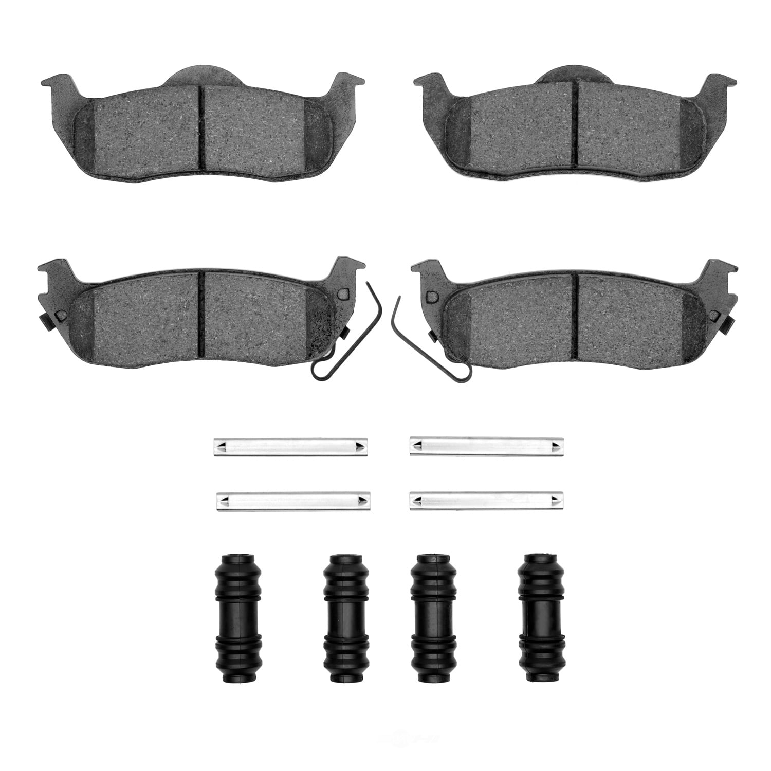 Dynamic Friction Company 1400-1041-01 DFC Ultimate Duty Performance Brake Pads and Hardware Kit