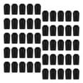 thumbnail image 3 of 50 cubiertas de PVC para tubos de metal, rejillas de alambre, puntas de goma, funda de goma de PVC para puntas de estante, tapas de tornillos, tapas de extremo de goma negras para ganchos, 3 of 6