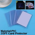 thumbnail image 4 of 35PT PVC Card Protector Cards Outer Protector Gaming Sleeves Trading O4K7 Card, 4 of 9