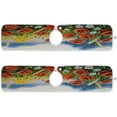 thumbnail image 2 of Coolnut Summer Poppy Flower Sink Splash Guard for Faucet 2 Packs Faucet Absorbent Mats, Red Floral Faucet Handle Drip Catcher Quickly Drying Mat for Kitchen Counter Bathroom, 14.9"x5.5", 2 of 7