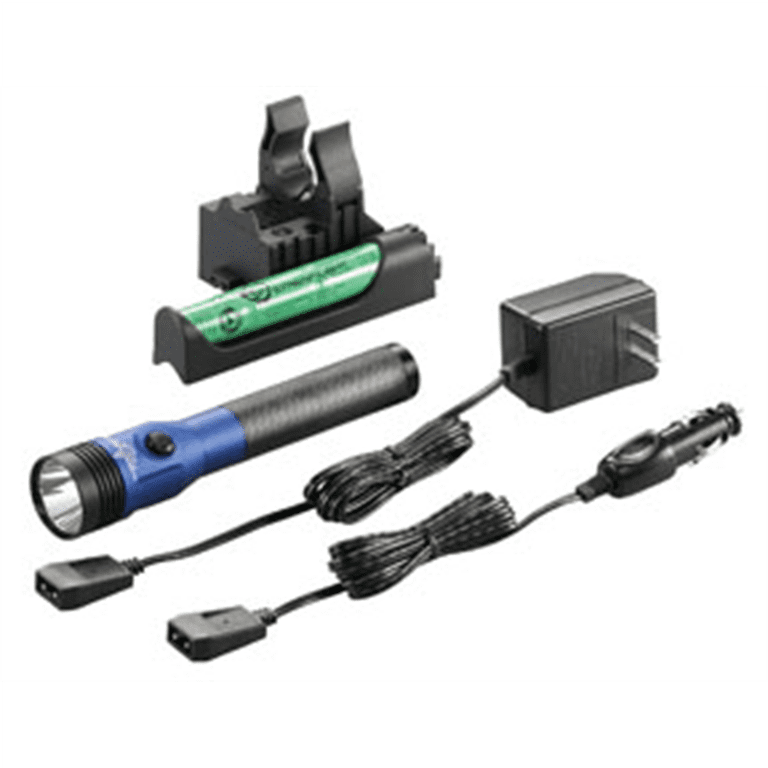 Streamlight PolyStinger LED Rechargeable Flashlight - 485 Lumens With DC Charger & Holder