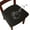 Black, variant on 1/2/4/6pcs Solid Color Chair Seat Cover For Dining Room Kitchen Waterproof Removable Washable Seat Cushion Protector Slipcovers