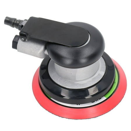 

Cergrey 5in Disc Air Sander 5in Disc Air Polisher Set Pneumatic Palm Sander Sandpaper Grinding Machine 1/4in Inlet 10000RPM Pneumatic Sander