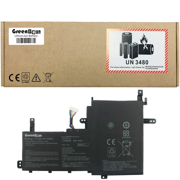 GREENTECH B31N1842 BATTERY FOR ASUS VIVOBOOK 15 K531 S531 V531F X531F 42WHR 0B200-03440000 B31BME1