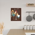 thumbnail image 6 of KLL Rooster And Chicken Print Canvas Wall Art, Canvas Painting Prints Canvas Art Wall Decor Home Decoration for Living Room Bedroom Office, 6 of 6