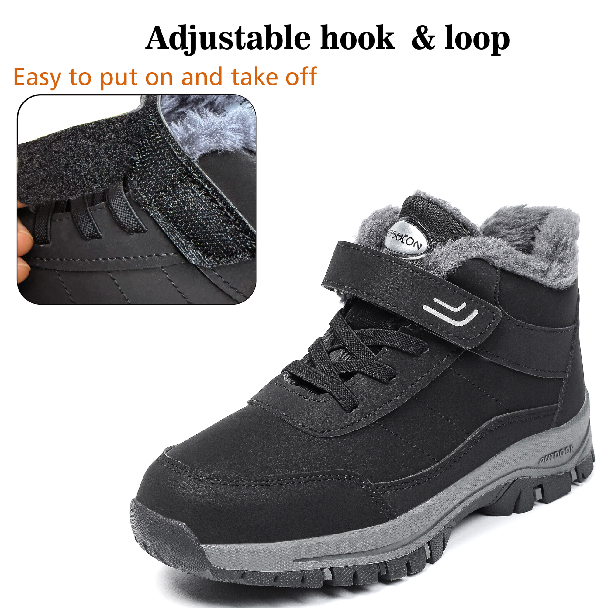 Northblanc Women's Winter Waterproof Snow Boots photo 4