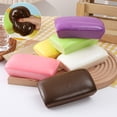 thumbnail image 2 of Hioecau Slow-Rise Squeeze Bread Toy Soft Stretchy Stress Relief Fidget Mini Toast Simulation for Desk Decoration Fun Gift for Adults, 2 of 8
