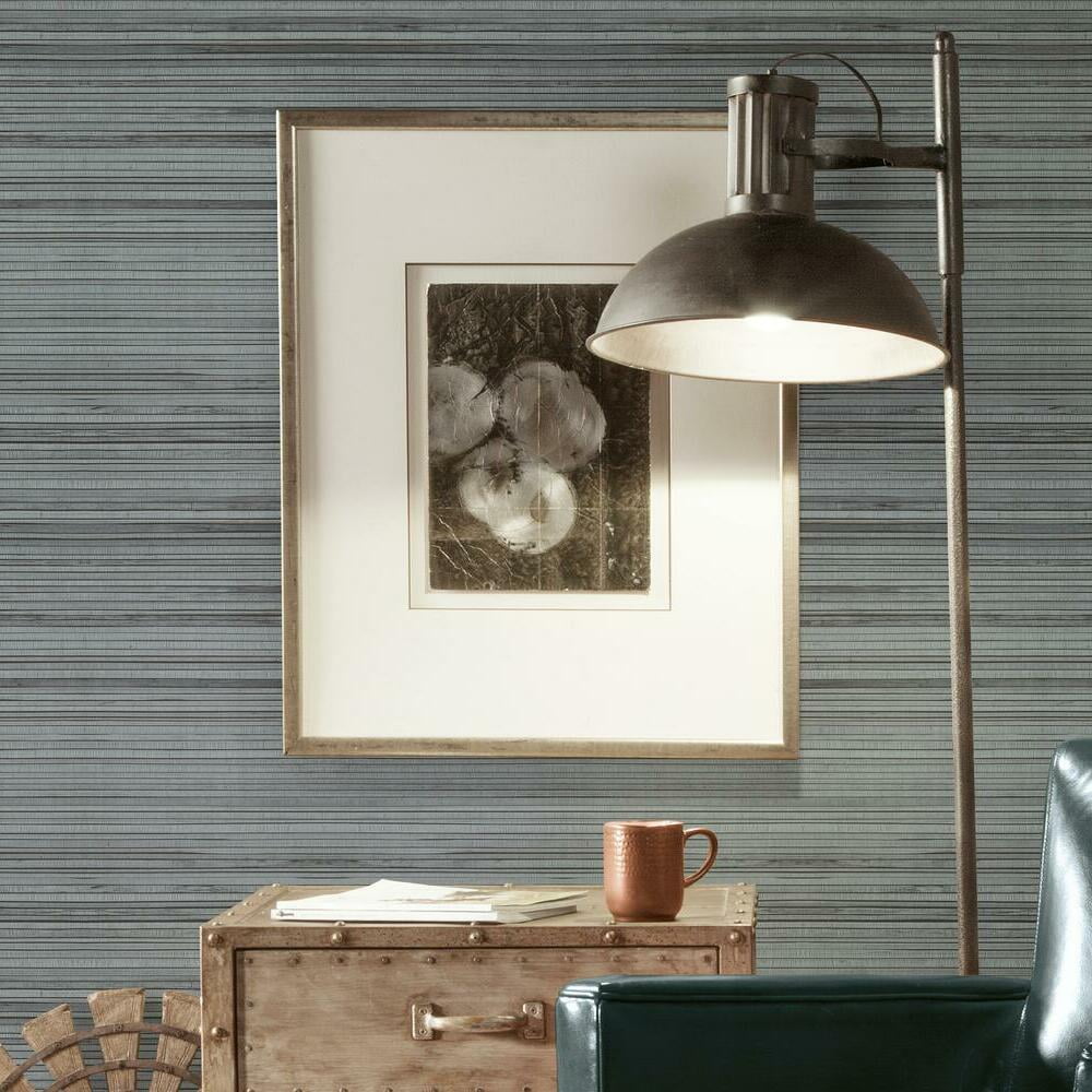 Faux Bamboo Grasscloth Peel and Stick Wallpaper