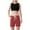 Red_1, variant on Godom Girls Athletic Shorts Running Active Kids Gym Workout Performance Shorts, Sizes 2-12 Years