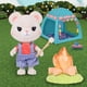 thumbnail image 3 of Honey Bee Acres Smores & More Juego de Viaje de Campamento con Figura, 10 Piezas, Niños a Partir de 3 Años, 3 of 5