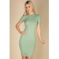 thumbnail image 2 of Textured Fitted Midi Dress, 2 of 9