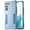 Sky Blue, variant on Poetic Neon Case for Samsung Galaxy S22+ Plus 5G, Dual Layer Heavy Duty Drop Protection, Black