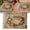 Z, variant on Plastic Christmas Placemats, Vinyl Christmas Placemats, Christmas Table Mat, Christmas Placemats Christmas Kitchen Table Mats Winter Placemats Heat-Resistant Placemats 40*55cm